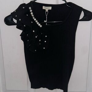 NWT Moochie Paris Embellished top